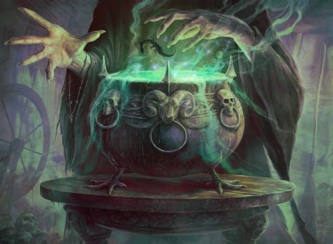 Stirring the Elemental Forces: Exploring Cauldron Magic and the Elements